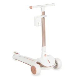 Byox Kinderroller Aero klappbar Getränkehalter Hinterradbremse höhenverstellbar weiß