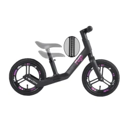 Byox Laufrad Mojo 12 Zoll Räder, Lufträder, Lenker und Sattel verstellbar rosa