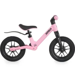 Byox Laufrad Nimbus 12 Zoll Luftreifen Sitz verstellbar Leuchträder Schutzblech rosa