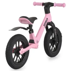 Byox Laufrad Nimbus 12 Zoll Luftreifen Sitz verstellbar Leuchträder Schutzblech rosa