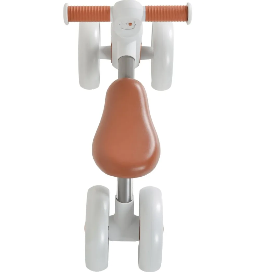 Byox Laufrad RollyBoo 10 Zoll EVA-Reifen Stoßdämpfer Beleuchtung 4 Räder braun