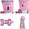 Byox Rollschuhe Einhorn, PU-Räder beleuchtet, ABEC-5 Lager, Größe L (35 - 38)