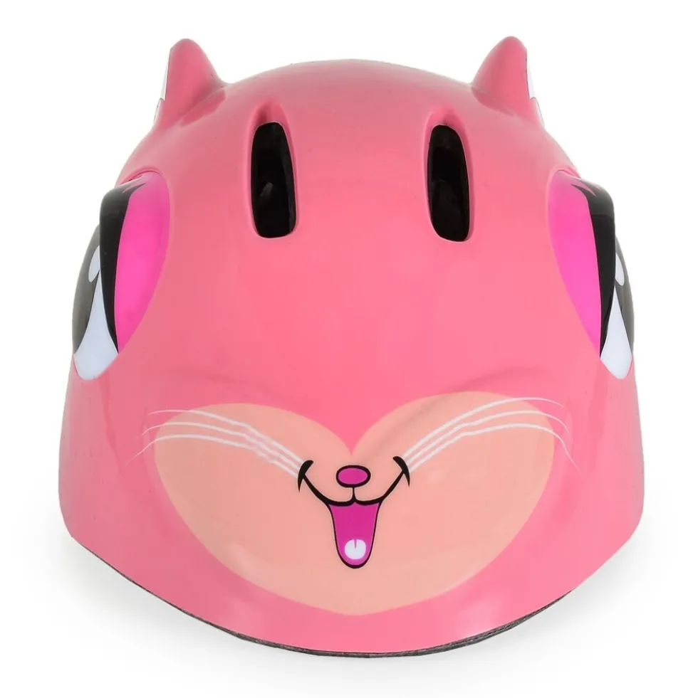Byox Schutzhelm Y26 Kati Größe S 48 - 54 cm einstellbar 4 Löcher LED-Beleuchtung pink