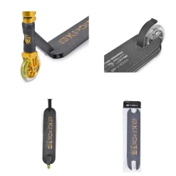 Byox Scooter Stunt Expose, ABEC-9 Lager, PU-Räder, ab 10 Jahren, aus Aluminium gelb