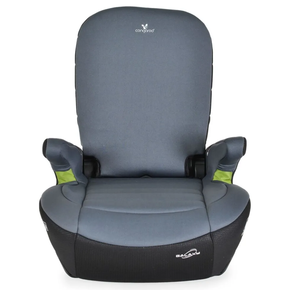 Cangaroo Kindersitz Galaxy i-Size (125-150cm) Gruppe 3, Isofix, Rückenlehne dunkelgrau