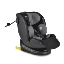 Cangaroo Kindersitz i-Size Castor (40-150cm) Gruppe 0/1/2/3 Isofix, Kopfschutz grau