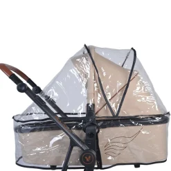 Cangaroo Kinderwagen Regenschutz universal, für die Babywanne, gute Belüftung transparent