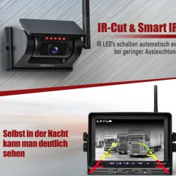 CARMATRIX Solar Rückfahrsystem mit 7