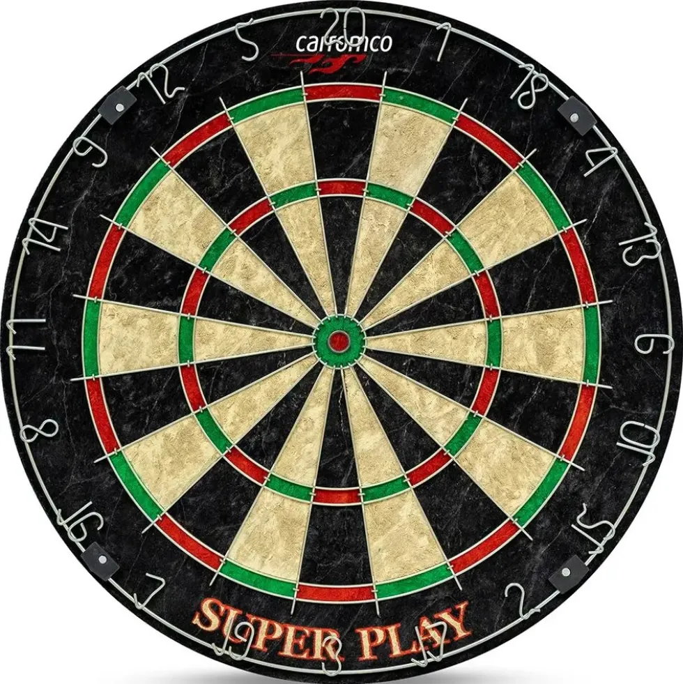 CARROMCO Steeldartboard Superplay, Bristle