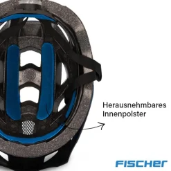 Cartrend Fahrradhelm Urban Montis blau. S/M