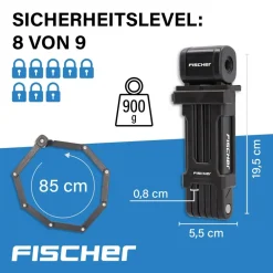 Cartrend Faltschloss FK85/8