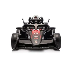 Chipolino Kinder Elektroauto Rennwagen Formel E Porsche Fernbedienung Hupe Musik schwarz