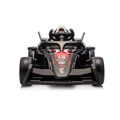 Chipolino Kinder Elektroauto Rennwagen Formel E Porsche Fernbedienung Hupe Musik schwarz