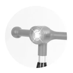 Chipolino Kinderroller Orbit 3 LED-Räder Bremse Lenker höhenverstellbar klappbar blau