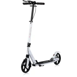 Chipolino Kinderroller Rider PU-Räder klappbar Stoßdämpfer höhenverstellbar weiß