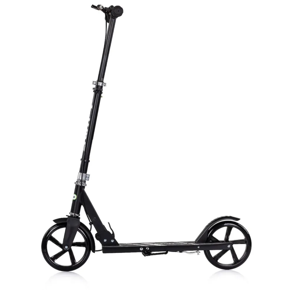 Chipolino Kinderroller Swift klappbar Anti-Rutsch-Griffe Hinterradbremse ABEC-7 schwarz