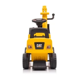Chipolino Kinder Rutschauto CAT Excavator Bagger Schaufel Staufach ab 12 Monaten gelb