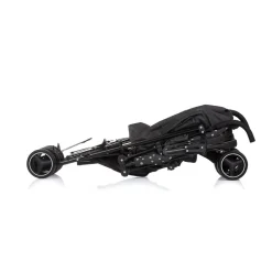 Chipolino Kinderwagen Milano Buggy bis 22 kg, Rückenlehne verstellbar, faltbar schwarz