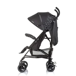 Chipolino Kinderwagen Milano Buggy bis 22 kg, Rückenlehne verstellbar, faltbar schwarz