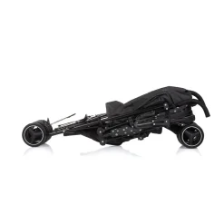 Chipolino Kinderwagen Milano Buggy bis 22 kg, Rückenlehne verstellbar, faltbar schwarz