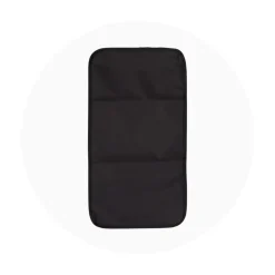 Chipolino Kinderwagen-Rucksack Wickelauflage Thermotasche Reißverschluss Griff schwarz