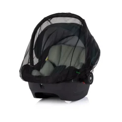 Chipolino Moskitonetz für Babyschale schützt vor Mücken und Insekten universal schwarz