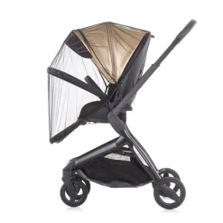 Chipolino Moskitonetz Lux, Insektenschutz, Kinderwagen, Buggy, Reißverschluss schwarz