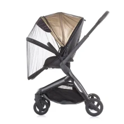 Chipolino Moskitonetz Lux, Insektenschutz, Kinderwagen, Buggy, Reißverschluss schwarz