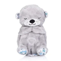 Chipolino Musik Plüschtier Otter, Lichter, Musikspielzeug, Geräusche, Melodien grau