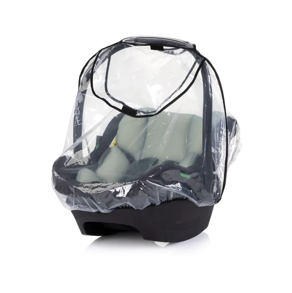 Chipolino Regenschutz für Babyschale universal wasserdicht Regenhaube Abdeckung transparent