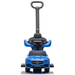 Chipolino Rutschauto Mercedes Benz C-Klasse Stauraum Fußstütze Schiebegriff Hupe blau