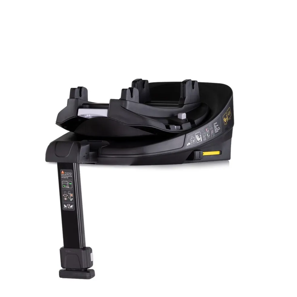Chipolino Set Babyschale Isofix-Station Winner i-Size (40-87cm) Gruppe 0+ schwarz