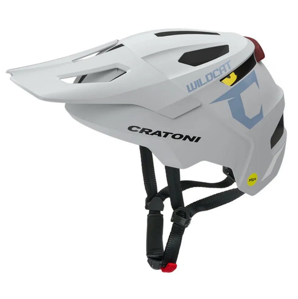 CRATONI Kinder-/Jugendhelm "WildCat MIPS", grau