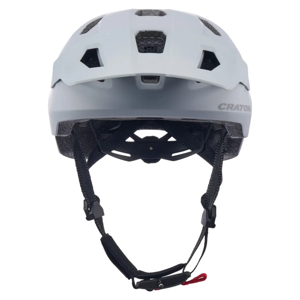 CRATONI Kinder-/Jugendhelm "WildCat", grau