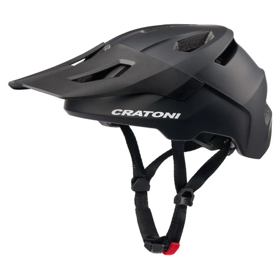 CRATONI Kinder-/Jugendhelm "WildCat", schwarz