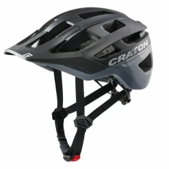 CRATONI MTB-Fahrradhelm AllRace, schwarz-grau