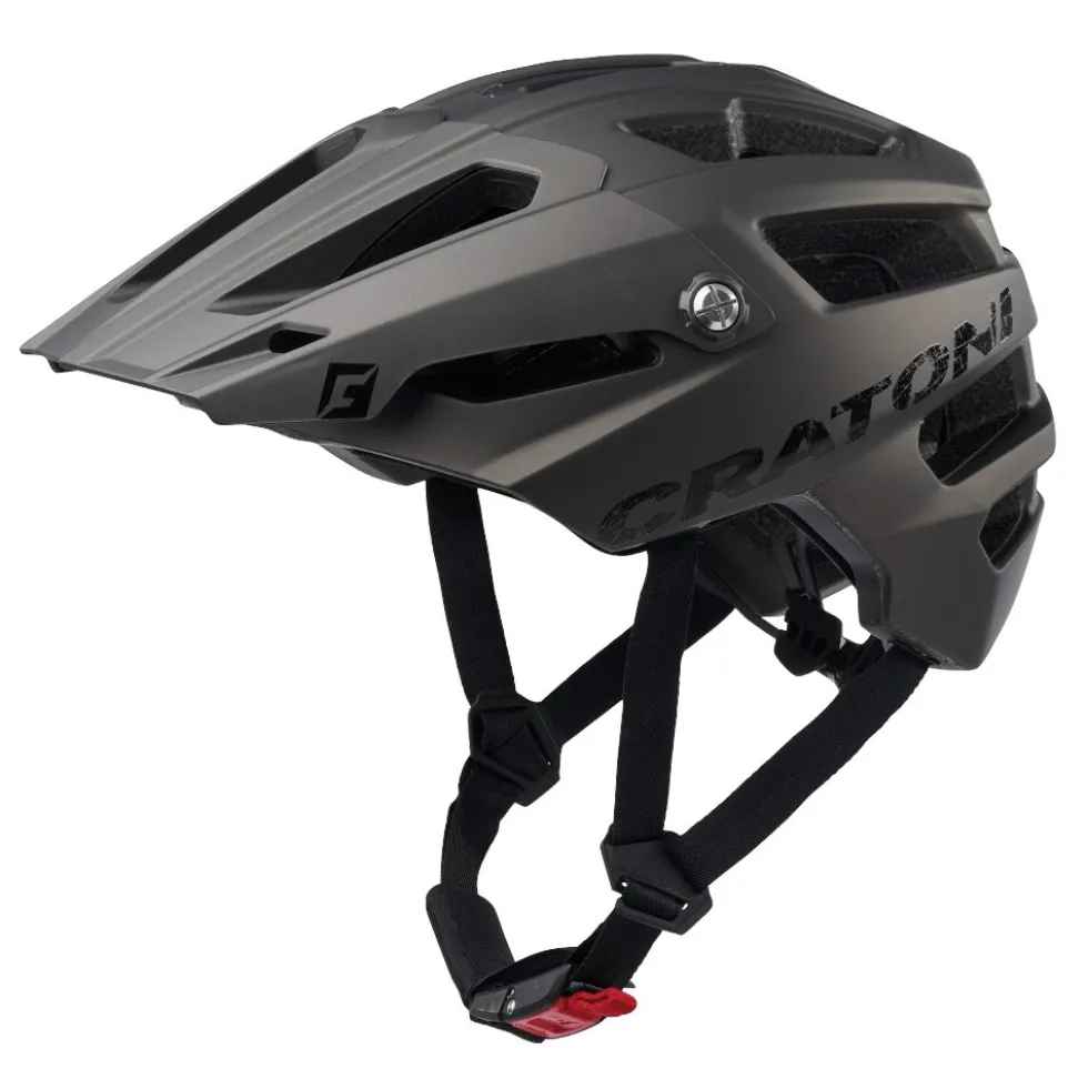 CRATONI MTB - Fahrradhelm AllTrack coffee metallic matt
