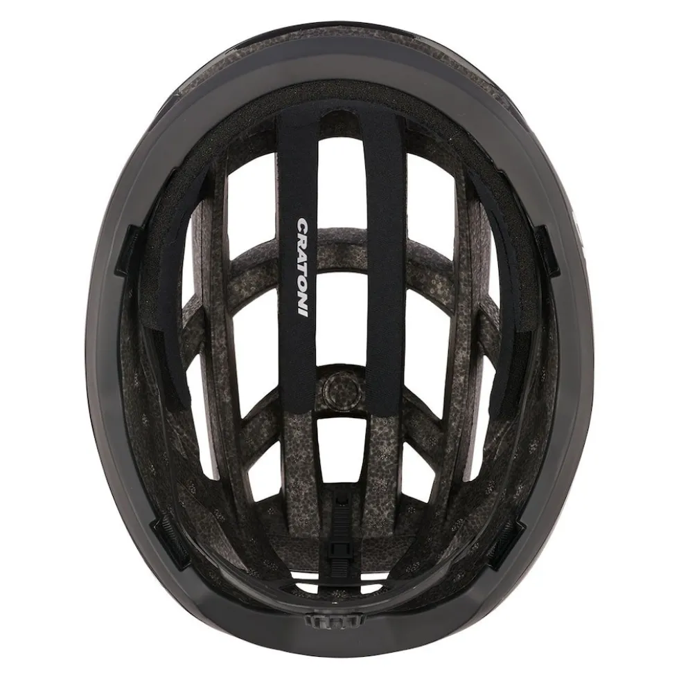 CRATONI Rennrad-/ Gravel Fahrradhelm C-AirLite, black glossy