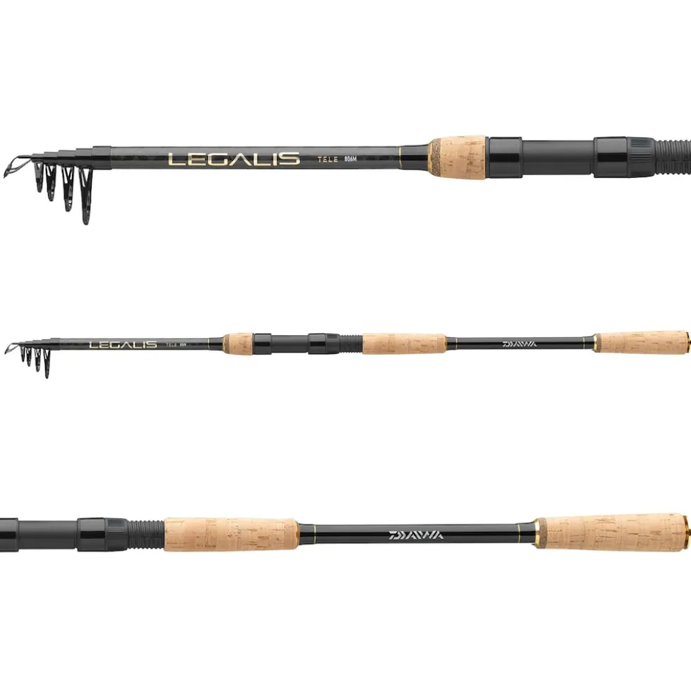Daiwa Legalis Tele Spin 3,00m 40-120g Tele-Spinnrute