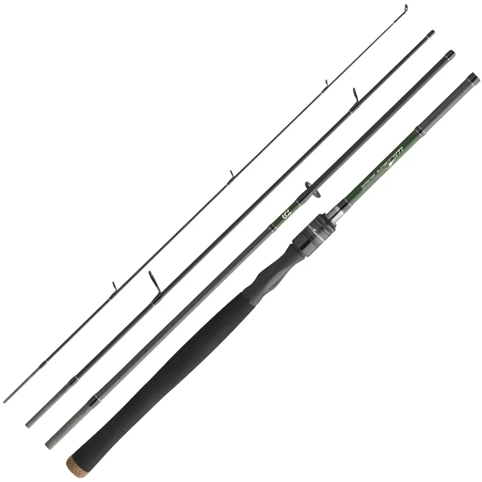 Daiwa Wilderness Travel 2,05m 2-10g Solid Reise-Spinnrute