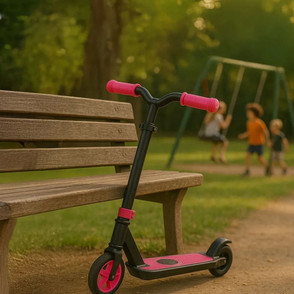 Denver SCK-5500 Kids E-Scooter– verstellbar, faltbar, 10km/h, pink