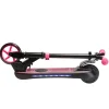 DENVER SCK-5500P Kinder E- Scooter pink (ab 6 Jahren, max. 10 km/h, bis zu 6 km, Tragfähigkeit 50kg, IPX4,)