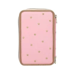 Depesche 3-Fach Federtasche CLASSIC inkl. Stifte Miss Melody 7,5 x 13 x 20 cm