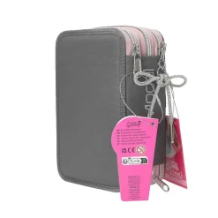 Depesche 3-Fach Federtasche MY BFF TOPModel 7,5 x 13 x 20 cm