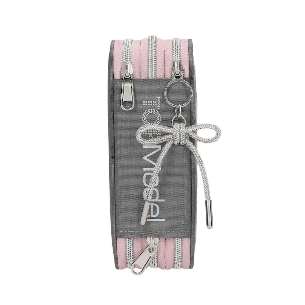 Depesche 3-Fach Federtasche MY BFF TOPModel 7,5 x 13 x 20 cm