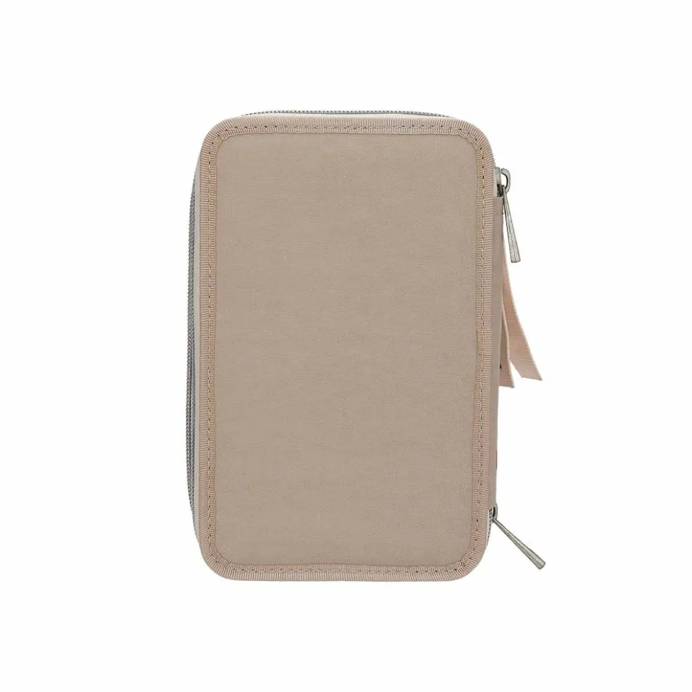 Depesche 3-Fach Federtasche Poppy Sand Miss Melody 20 x 13 x 7,5 cm