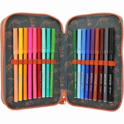 Depesche 3-Fach Federtasche Roar Dino World 20 x 13 cm