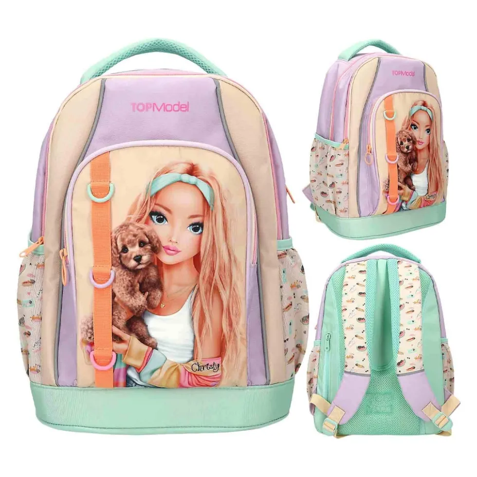Depesche Schulrucksack SUNNY DOG TOPModel 19 x 30 x 40 cm