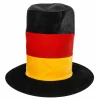 Deutschland Zylinderhut Fanhut Hut Schwarz Rot Gold EM WM Karneval Fußball