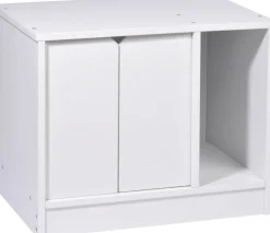 dobar Katzenschrank mit Höhle 59x39x48cm